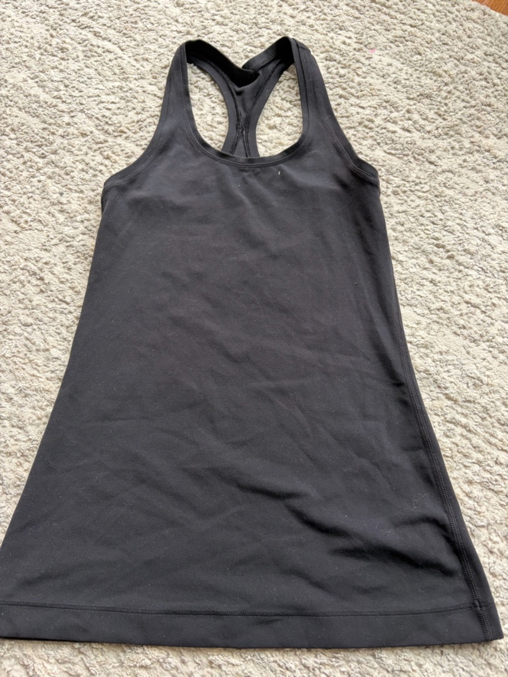 lululemon athletica Black Racerback Athletic Tank